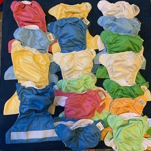 BumGenius Pocket Diaper Lot - 17 no inserts